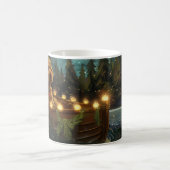 Mug Voyage de fête de Noël Bernedoodle (Centre)