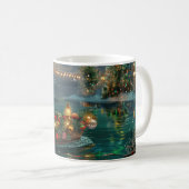 Mug Voyage de fête de Noël du Basenji (Devant droit)