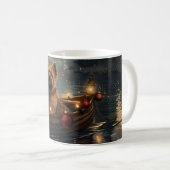 Mug Voyage de fête de Noël du Cane Corso (Devant droit)