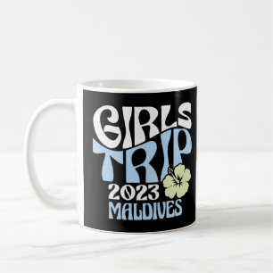Mug Voyage de filles 2023 Maldives Beach Destination R