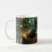 Mug Voyage de Noël australien Kelpie (Gauche)