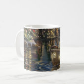 Mug Voyage de Noël du Keeshond (Devant gauche)