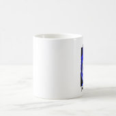 Mug Voyage de rêve art bleu (Centre)