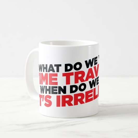 Mug Voyage de temps (Devant gauche)