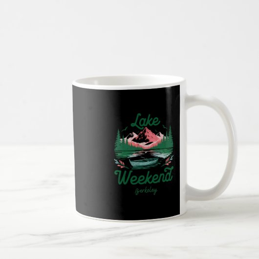 Mug Voyage de vacances de week-end au lac Berkeley Cal (Droite)