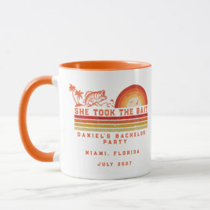 Mug Voyage de week-end sur le thème de la pêche pour e