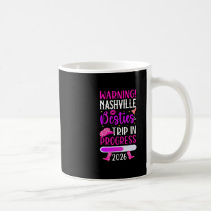 Mug Voyage des meilleures amies à Nashville 2026 En co