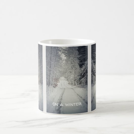 Mug Voyage d'hiver à travers la forêt (Centre)