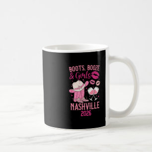 Mug Voyage drôle de filles à Nashville 2026 Vacances e