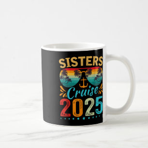 Mug Voyage en croisière des sœurs 2025 Vacances Voyage