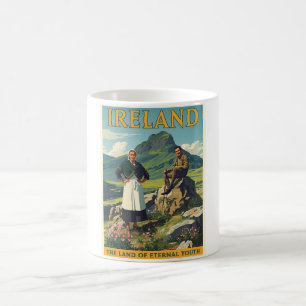Mug Voyage en Irlande vintage