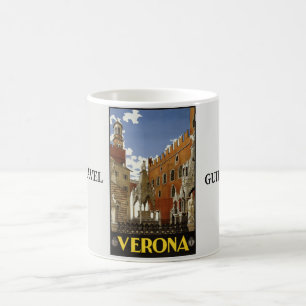 Mug Voyage en Italie - Vérone Poster vintage