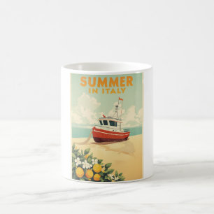 Mug Voyage en Italie vintage