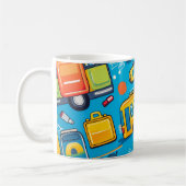 Mug Voyage et Transport présente une variété de co (Gauche)