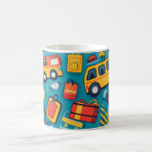 Mug Voyage et Transport présente une variété de co (Centre)