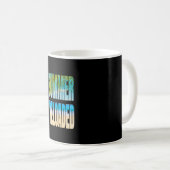 Mug Voyage - Été rechargé - Chemise de vacances (Devant droit)