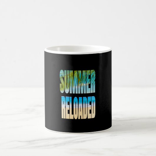 Mug Voyage - Été rechargé - Chemise de vacances (Centre)