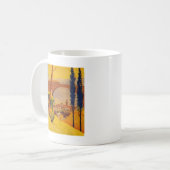 Mug Voyage ferroviaire vintage (Devant gauche)