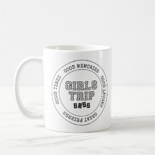 Mug Voyage Filles 2022 Filles Week-end de vacances Get