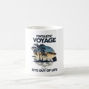 Mug Voyage Fintastique Prendre Une Bouchée De La Vie