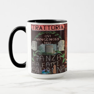 Mug Voyage   Italie - Rome Signes italiens pittoresque