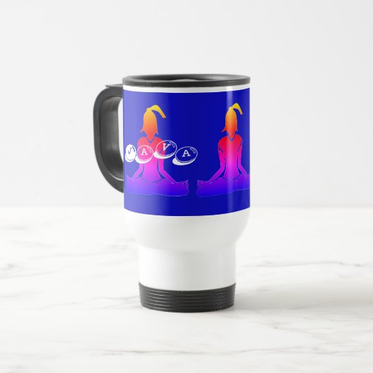 Mug Voyage 'Java Yoga' (Devant gauche)