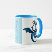 Mug Voyage Linux (Devant droit)