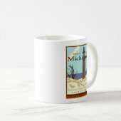 Mug Voyage Michigan (Devant droit)