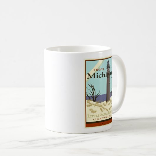Mug Voyage Michigan (Devant droit)