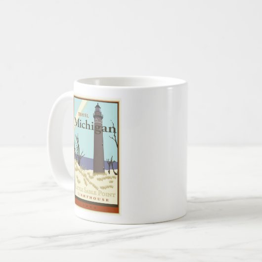 Mug Voyage Michigan (Devant gauche)