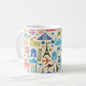 Mug voyage mondial (Devant gauche)