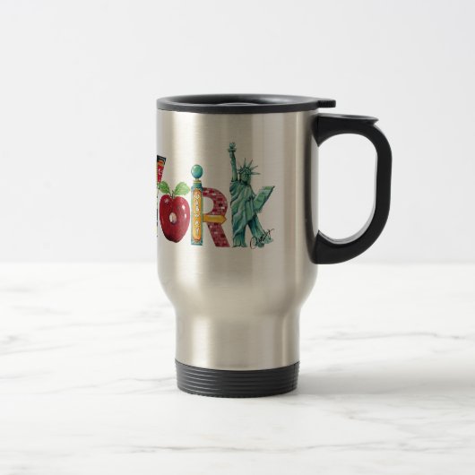 Mug voyage New-York (Droit)