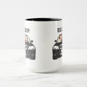 Mug Voyage par la route fait sur commande drôle de (Centre)