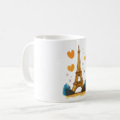 Mug Voyage Paris France (Devant gauche)