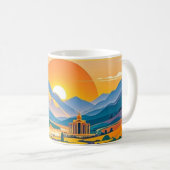 Mug Voyage Pittoresque coloré aventures sur route sinu (Devant droit)