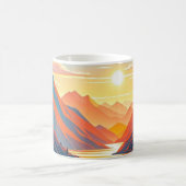 Mug Voyage pittoresque sur route sinueuse, couchers de (Centre)