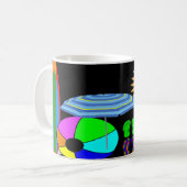 Mug Voyage Plage Côté Vacances (Devant gauche)