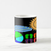 Mug Voyage Plage Côté Vacances (Centre)