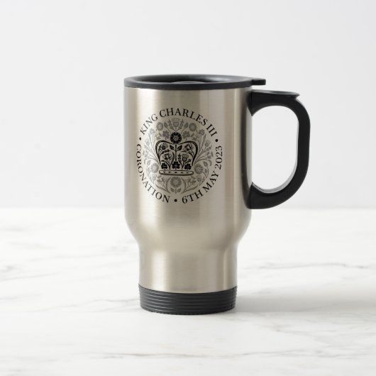 Mug Voyage pour 2023 Coronation - Noir (Droit)