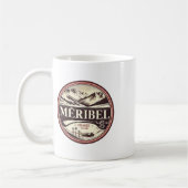 Mug Voyage ski vintage à Méribel (Gauche)