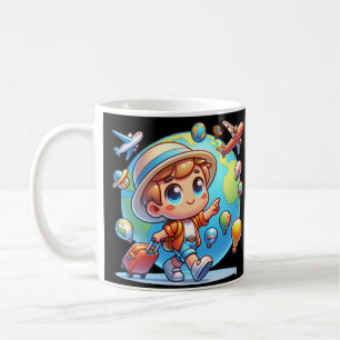 Mug Voyage, sourire, répéter