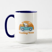 Mug Voyage sur route | Arachides se sentent libres (Gauche)