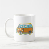 Mug Voyage sur route | Peanuts Road Trip Van (Gauche)