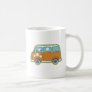 Mug Voyage sur route Peanuts Road Trip Van