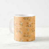 Mug Voyage sur route | Peanuts Snoopy Beach Motif (Devant gauche)