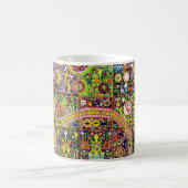 Mug Voyage tribal maya mexicain de Boho d'art d'Oaxaca (Centre)