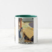 Mug Voyage Vintage Monte-Carlo Monaco (Centre)