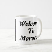 Mug Voyage "Welcome to Morocco" (Devant droit)