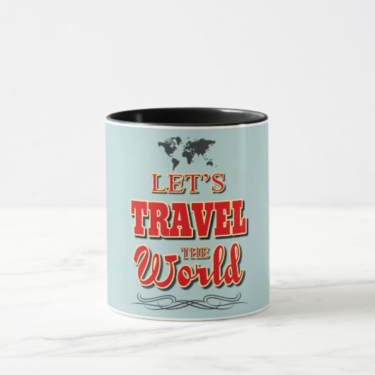 Mug Voyageons dans le monde (Centre)
