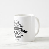 Mug Voyageons ensemble dans le monde | Amusant (Devant droit)